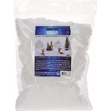 Kunstsneeuw/nepsneeuw neeuwvlokken 50 gram - Sneeuwversiering en sneeuwdecoratie.