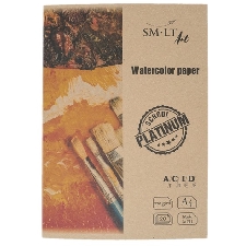 SMLT Aquarelpapier A4 220gr 20 vel Wit