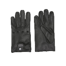 JACK & JONES Leer Handschoenen Heren Zwart
