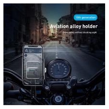 Baseus Motor Telefoon Houder Universele Mobiele Klem Voor Motorfietsen Fietsen