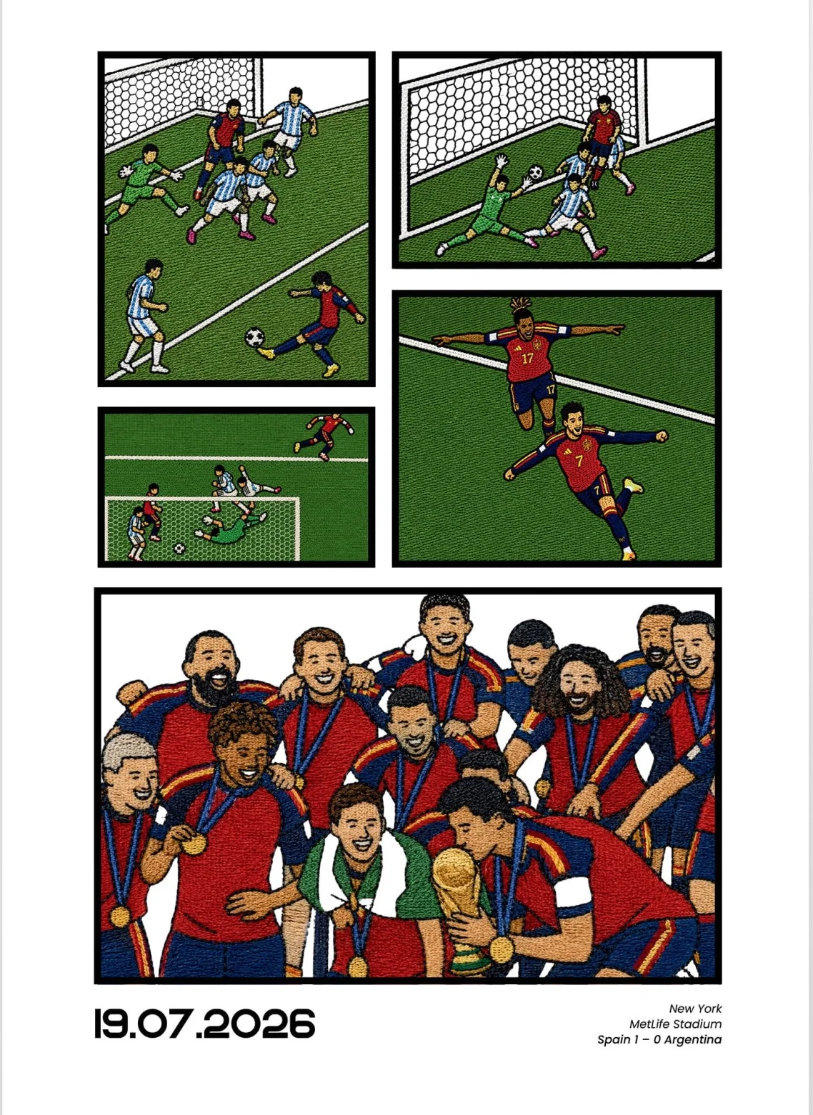 Affiche CDM Espagne 1