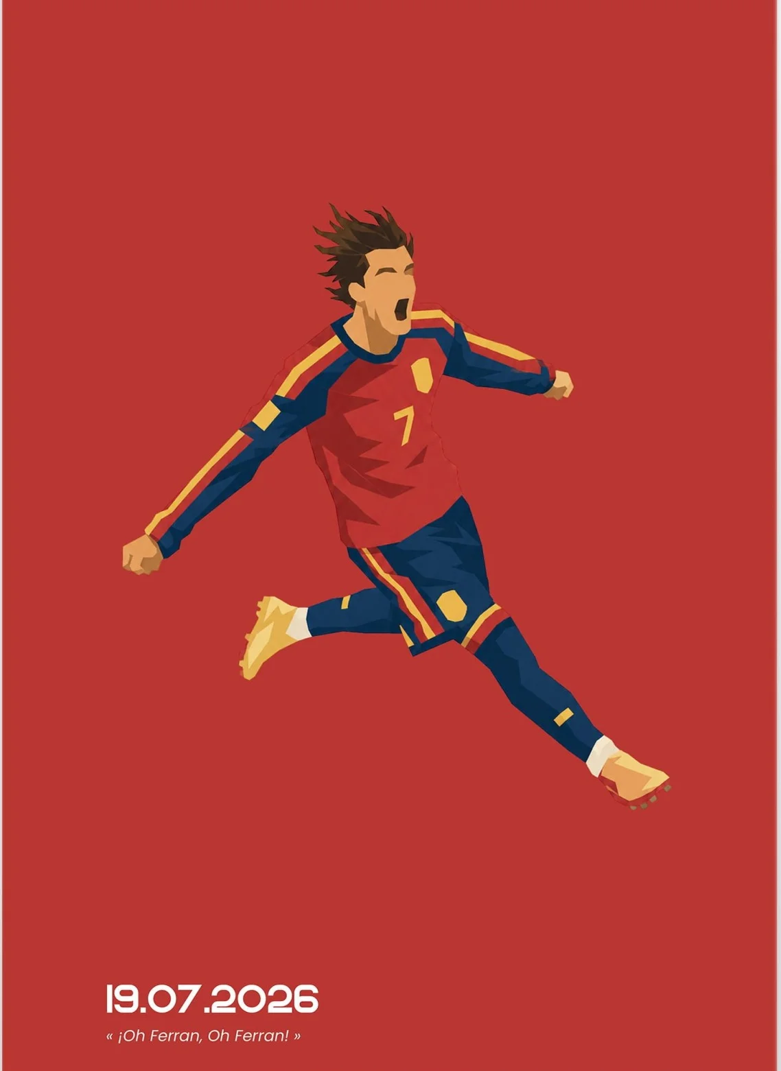 Affiche CDM Espagne 2