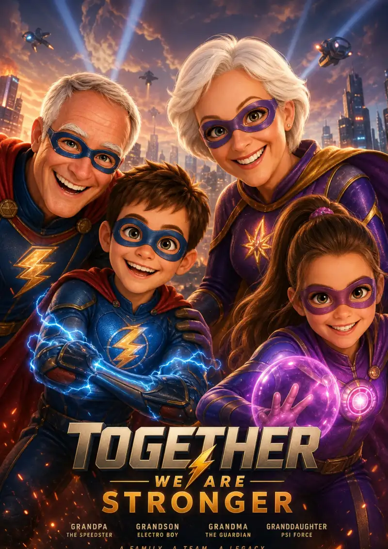 Exemple de Tableau film super héros