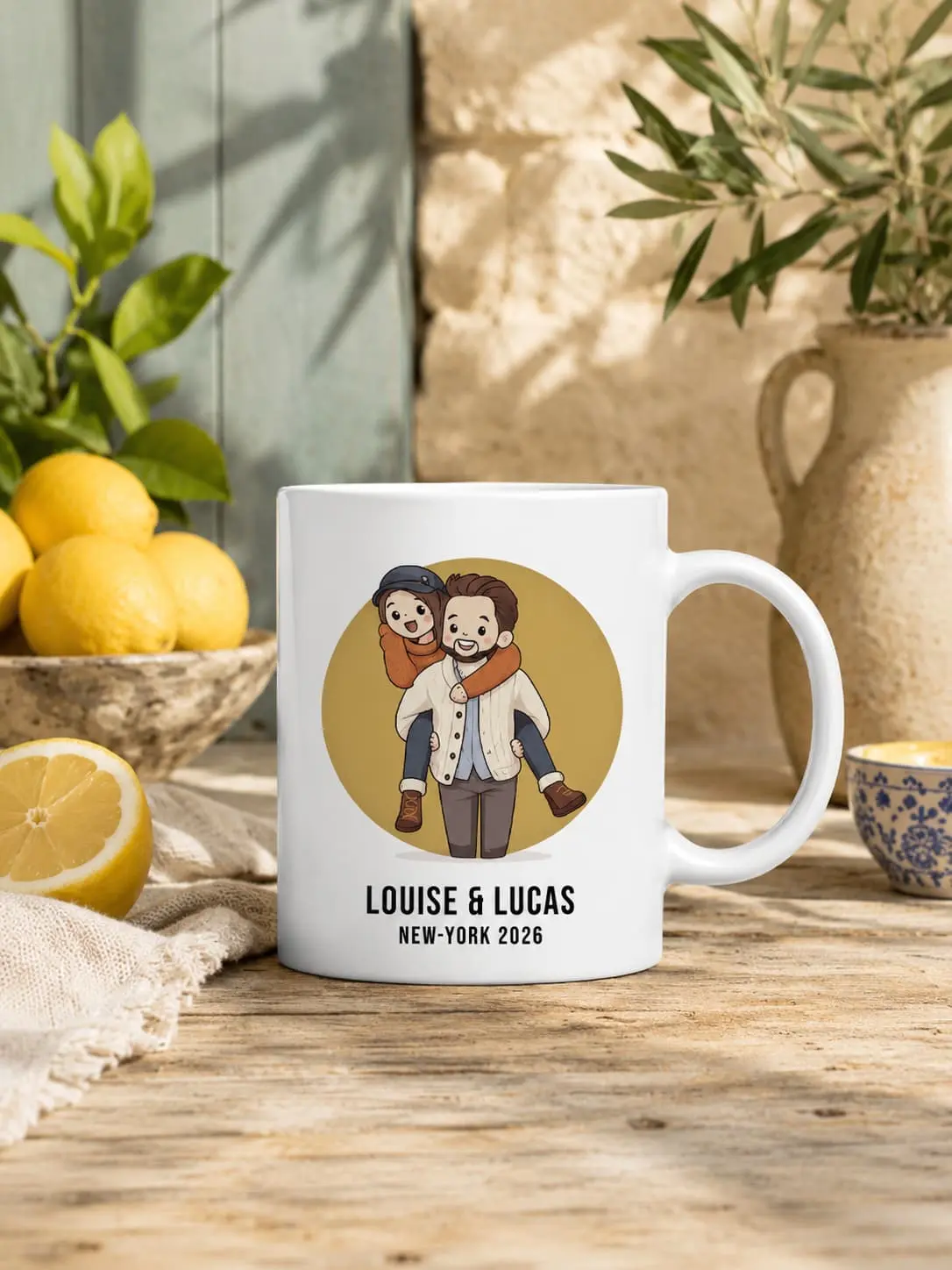 Mug personnalisé Cartoon
