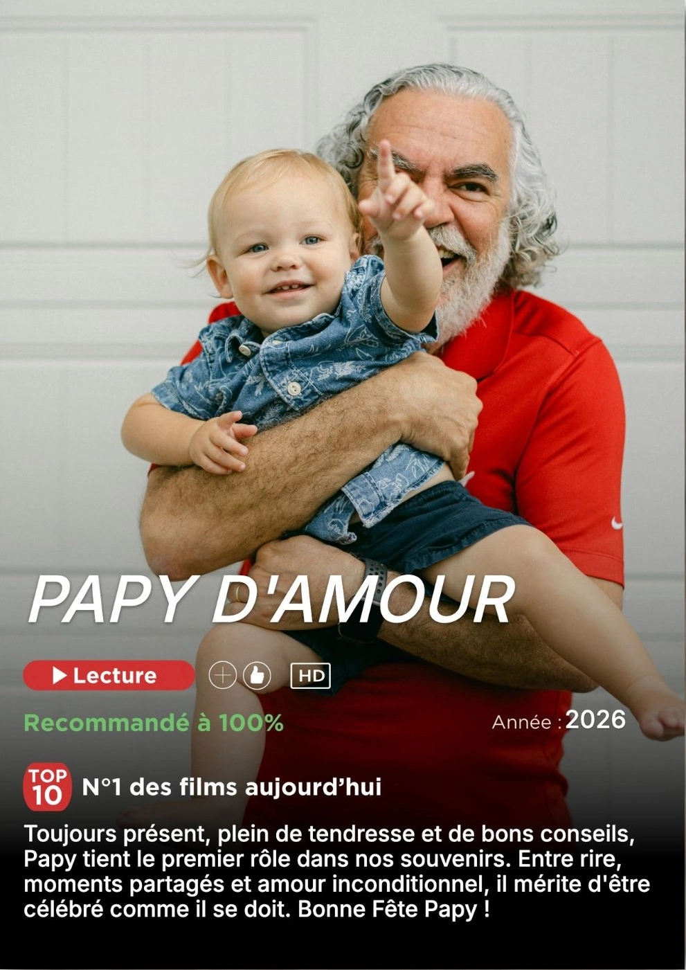 Affiche "Votre FILM"