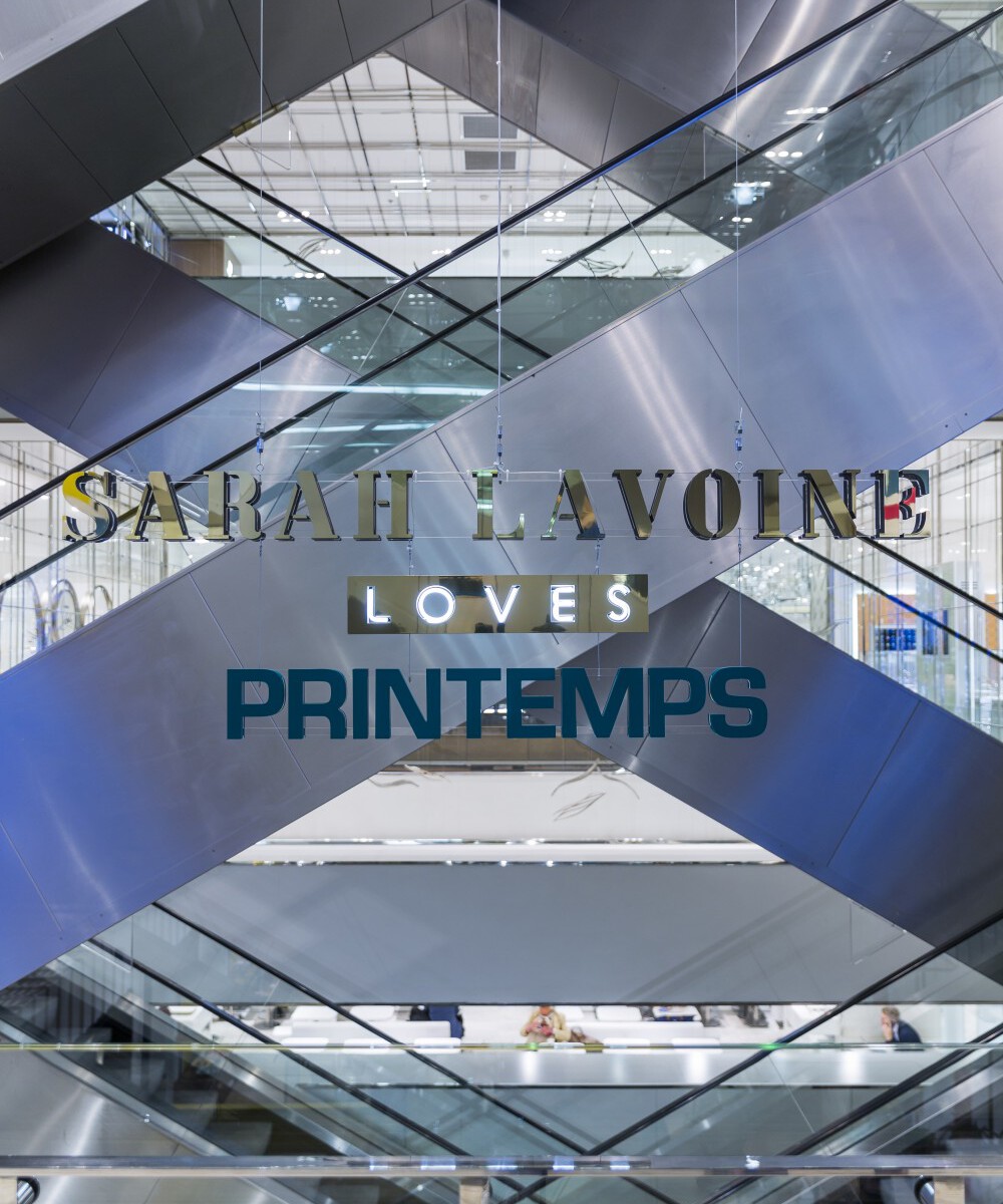 Maison Sarah Lavoine at the Printemps