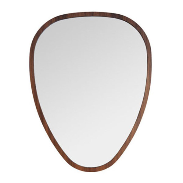 Mirror Ovo, Walnut - H90 cm - Walnut oiled  - image 1