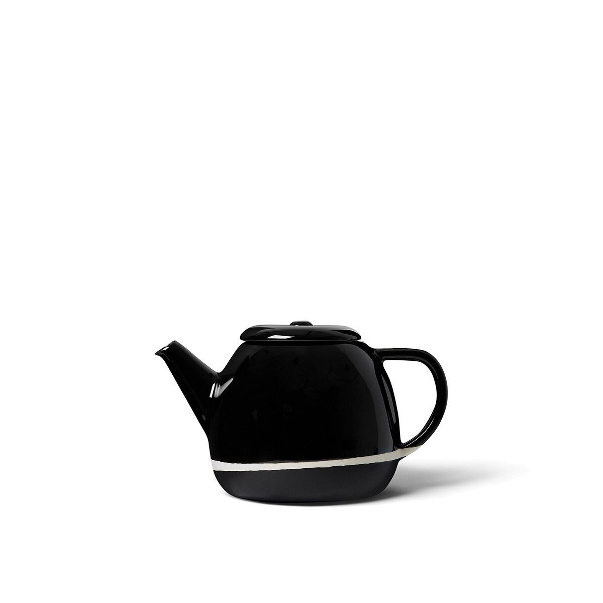 Teapot Sicilia, Black Radish - 1,5L - Ceramic - image 1