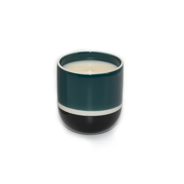 Candle Passy, Fig Leaf - 250 g - Ceramic - image 1