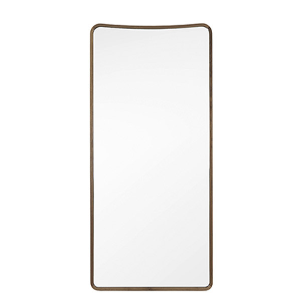 Mirror Ellipse, Walnut - H180 cm - Walnut oiled - image 1