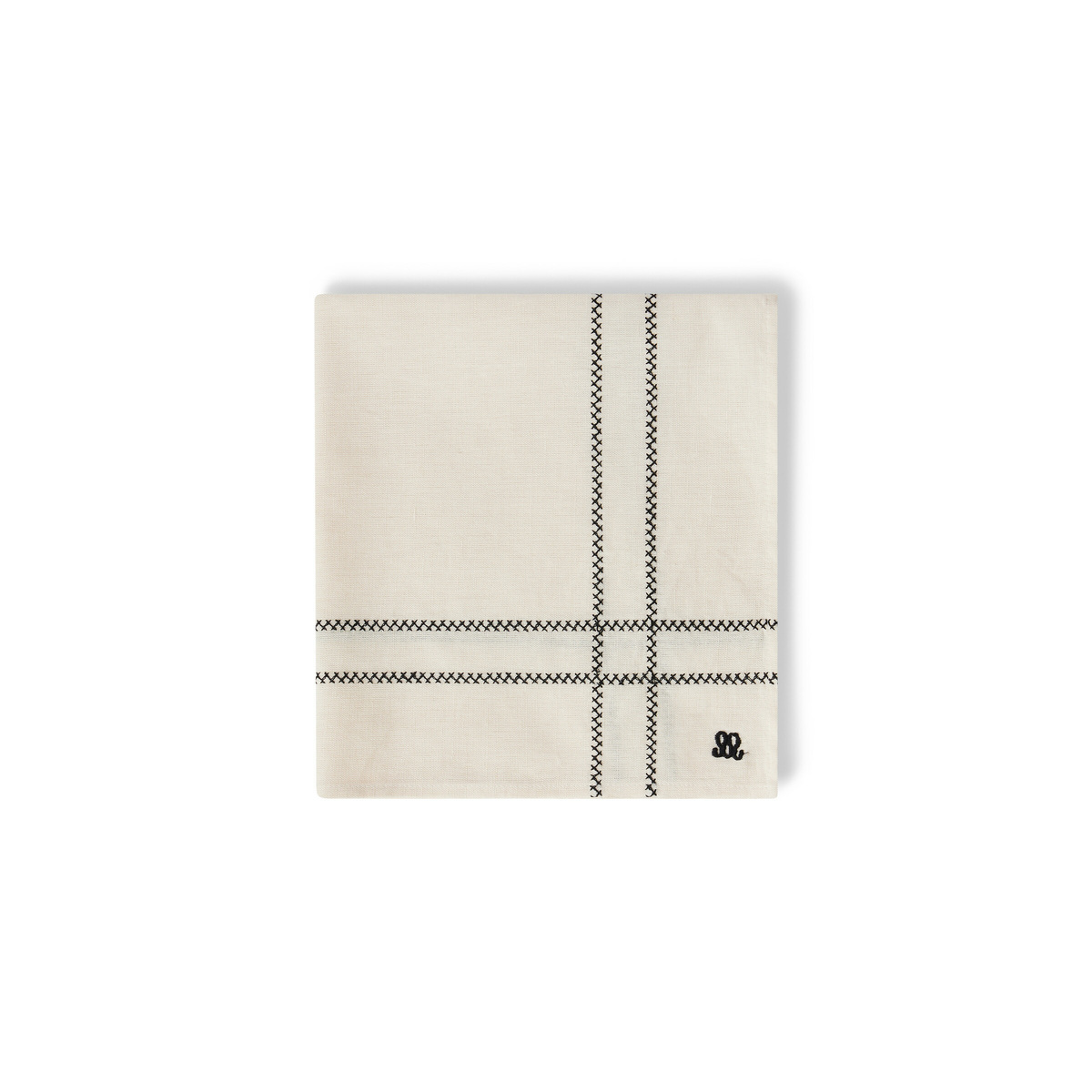 Libra napkin, Black Radish - 45 x 45 cm - image 1