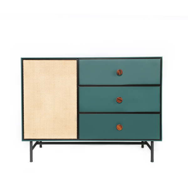 Chest of Drawers Essence, Green - W100cm - Lacquered wood - image 1