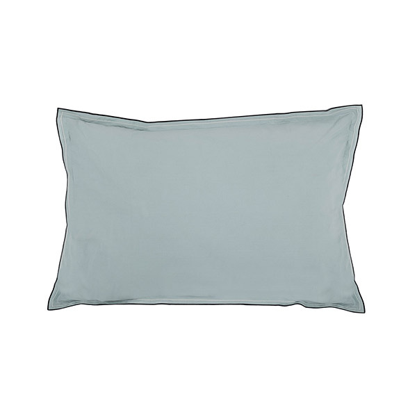 Pillowcases Pensee x2, Lime tree - 70 x 50 cm - Percale of Organic Cotton - image 1