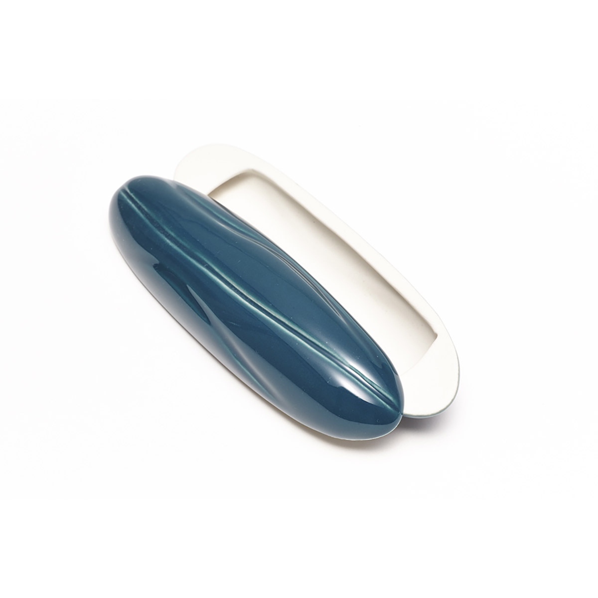 L'Instant Suspendu, Bleu Sarah - L11 x l3 cm - Céramique - image 1