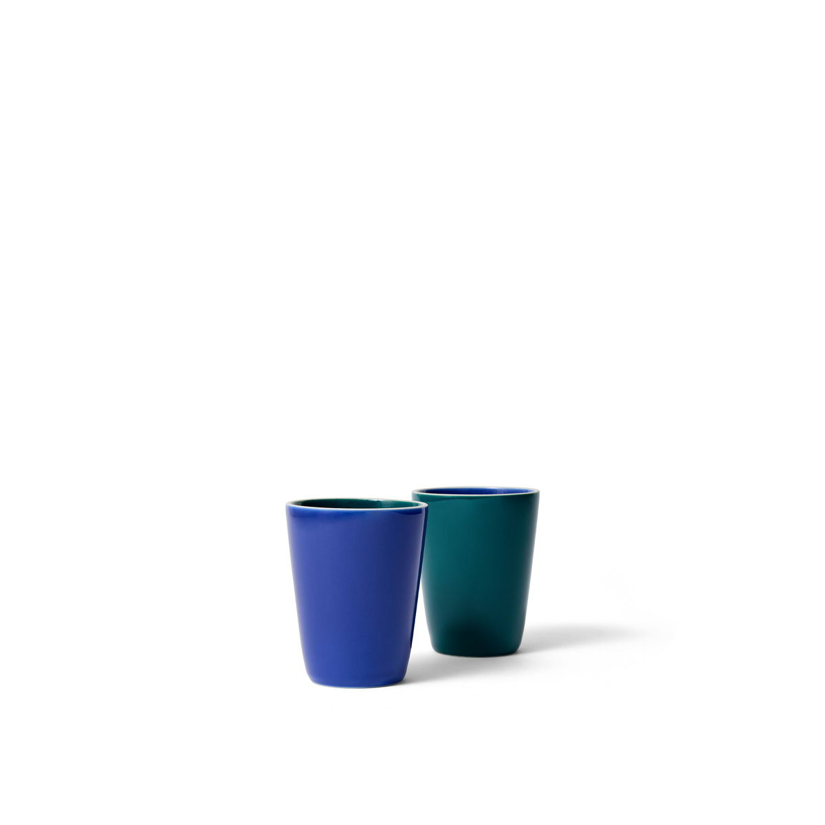 Sicilia Double Set Cups, Blue Sarah / Indigo - Ceramic - image 1