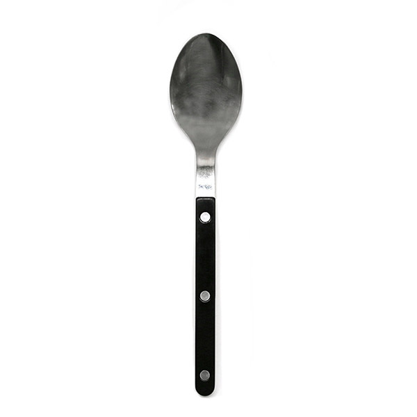 Soup Spoon Brilliant, Black / Ivory - Glossy finish - image 1