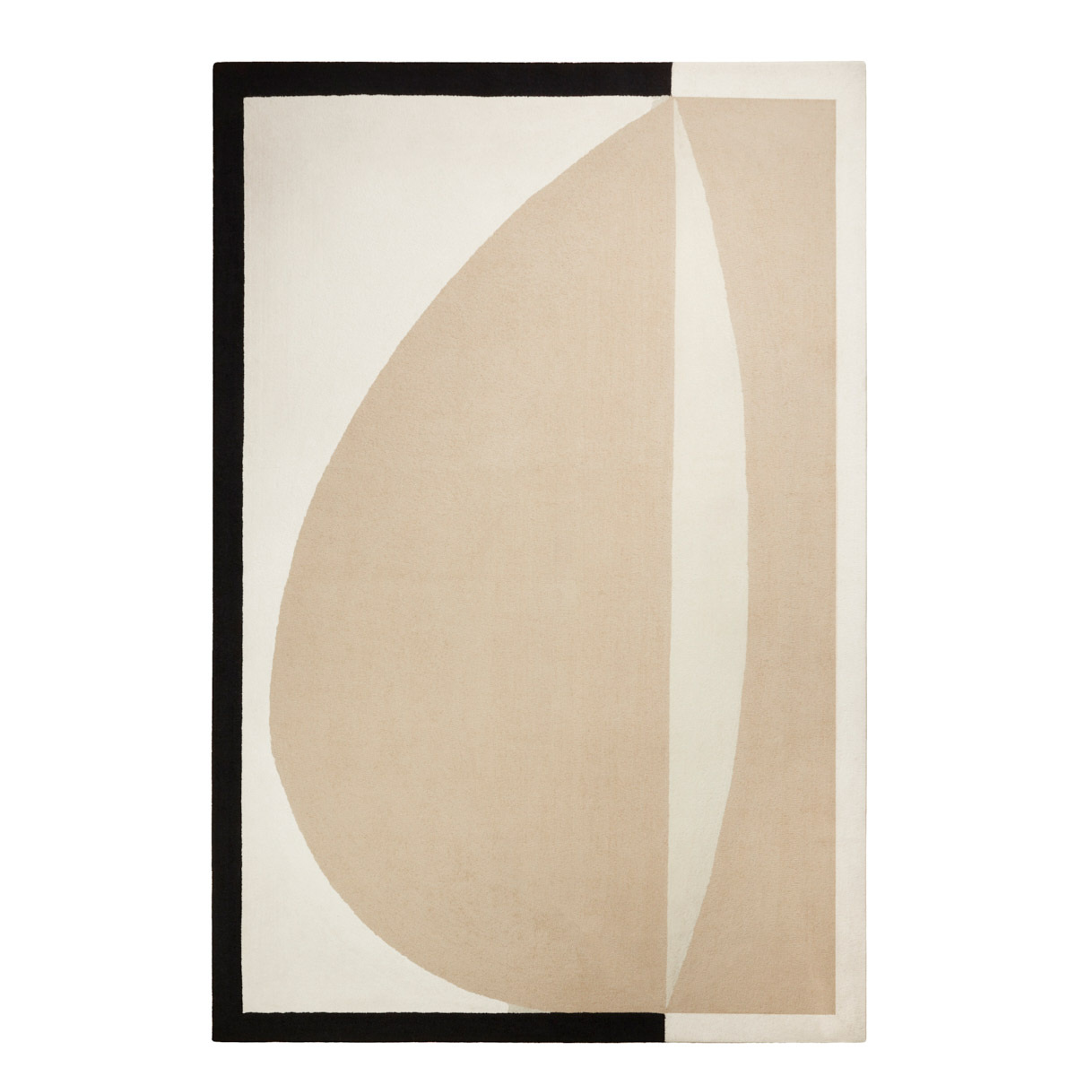 Carpet Abstrait, Linen - 250 x 350 cm - Wool / Cotton - image 1