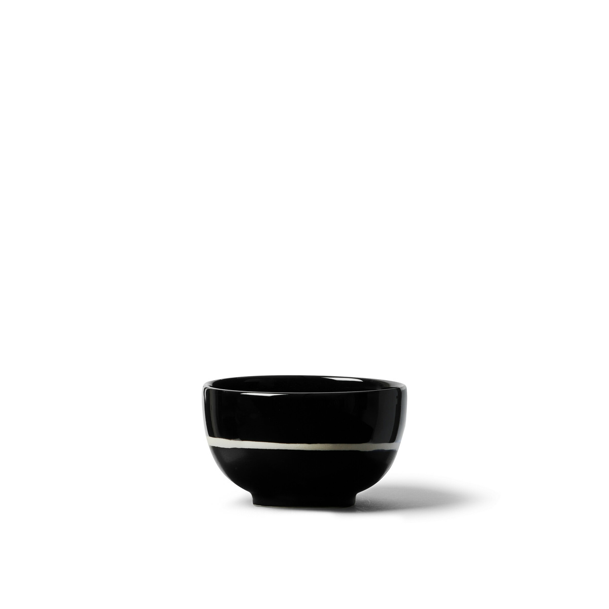 Large Bowl Sicilia, Black Radish - ø12,5 cm - Ceramic - image 1