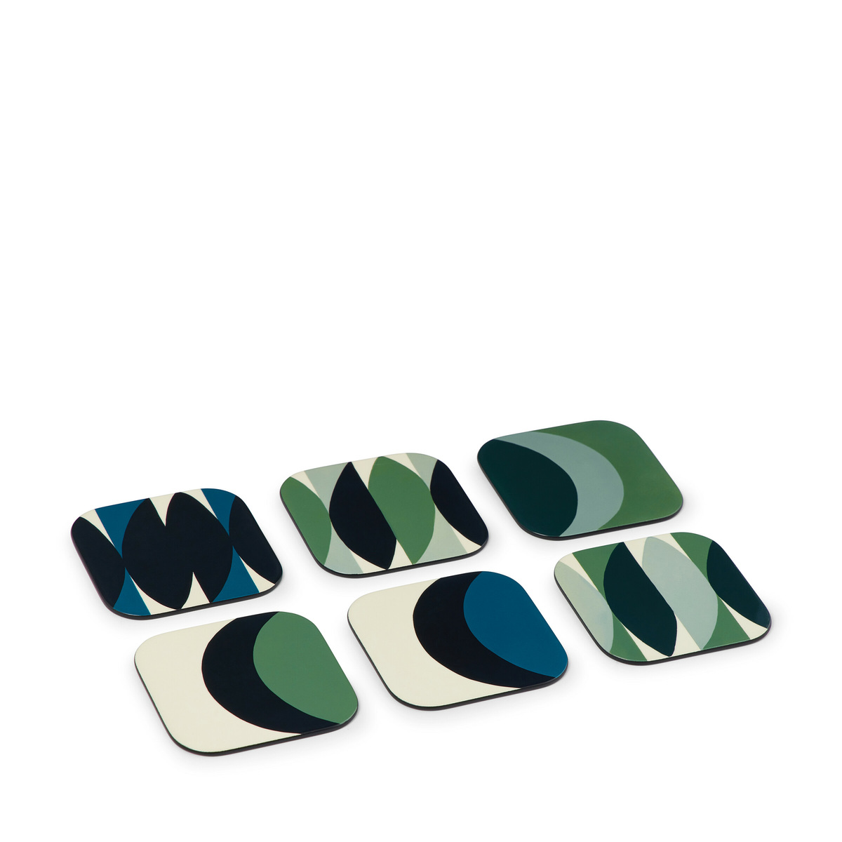 Tchin Coasters (x6), Various Colours ⌀14 cm - Ceramic - image 1