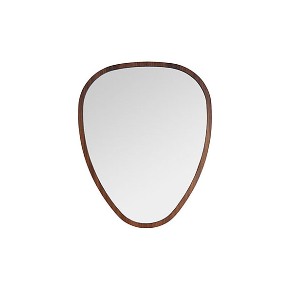 Mirror Ovo, Walnut - H50 cm - Walnut oiled  - image 1
