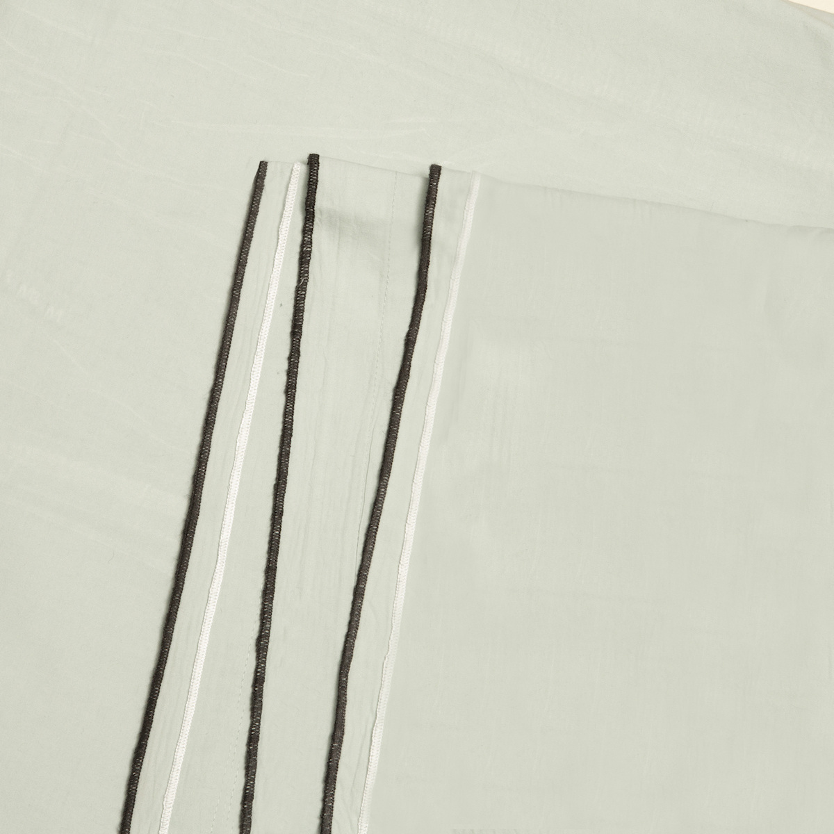 Housse de Couette Pensée, Tilleul - 240 x 220 cm - Percale de Coton Bio - image 1