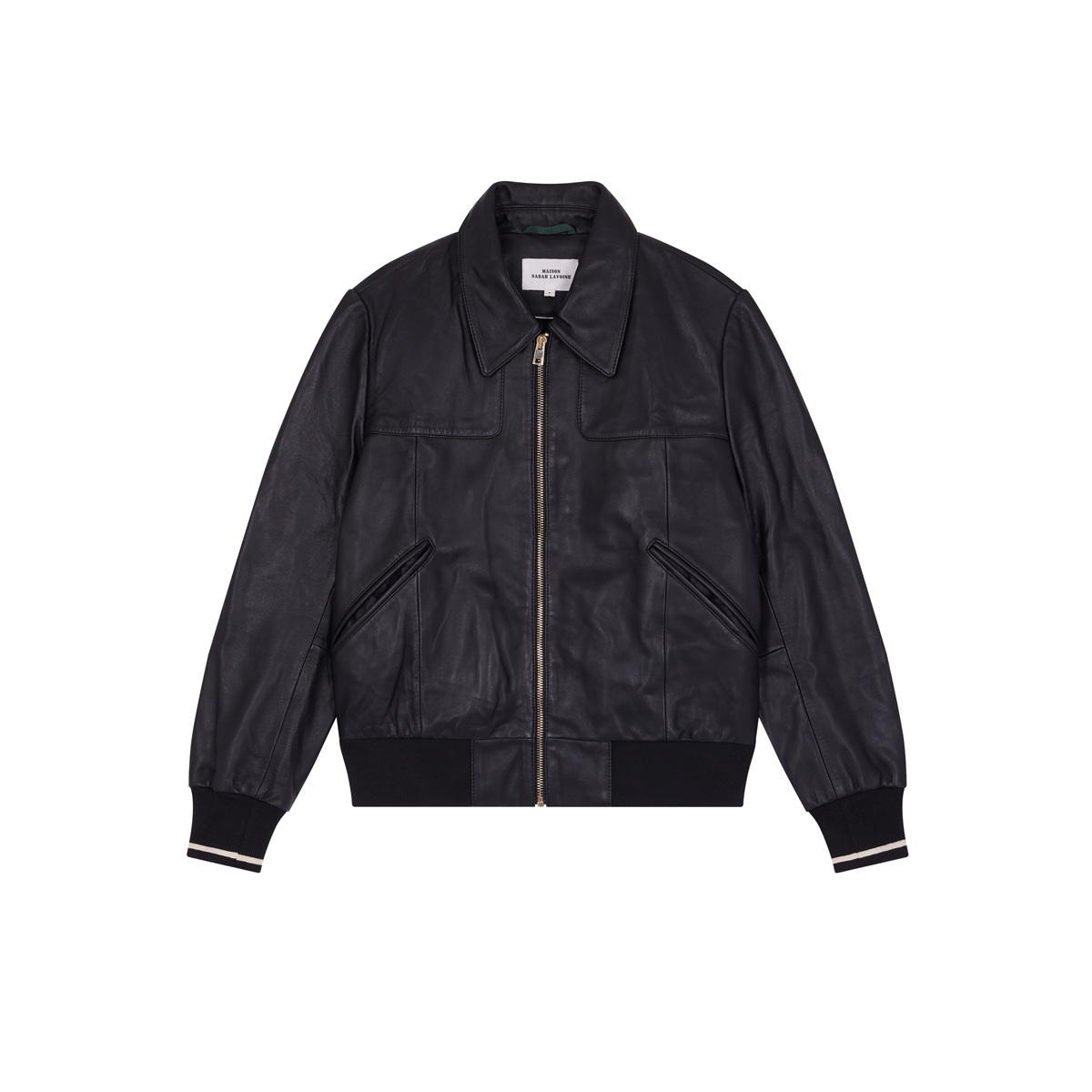 Chester leather jacket, Black - image 1