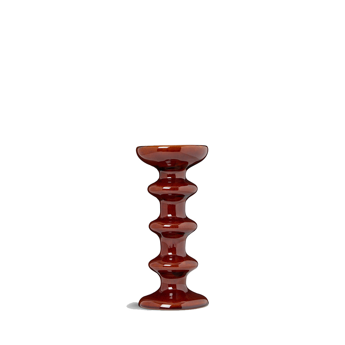Candlestick Slavic, Bark - H20 cm - Ceramic - image 1