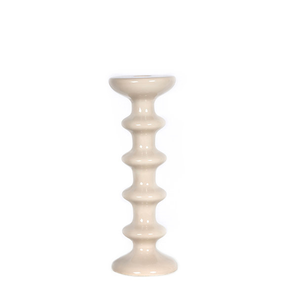 Candlestick Slavic, Jasmine - H25 cm - Ceramic - image 1