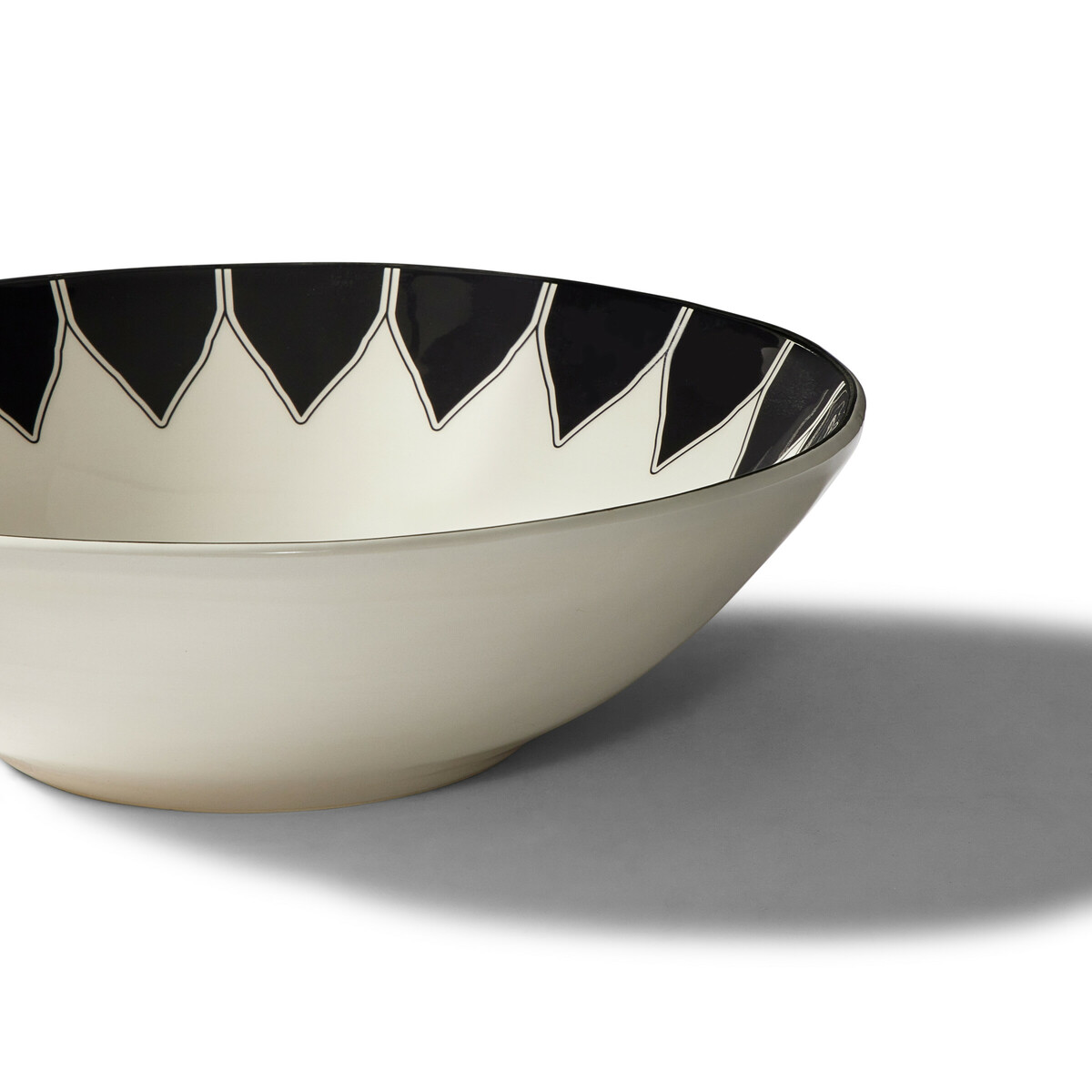 Salad bowl Daria, Black - ⌀32 cm - Ceramic - image 2