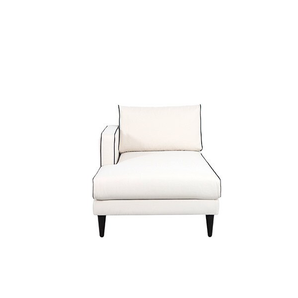 Noa sofa - Left armrest, L150 x P80 x H75 cm - Cotton - image 2