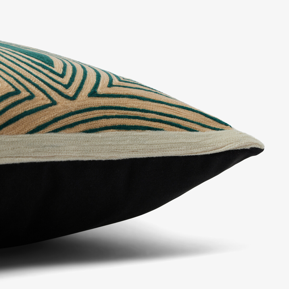 Sombra Cushion, Pine / Lagoon - 55 x 40 cm - image 2