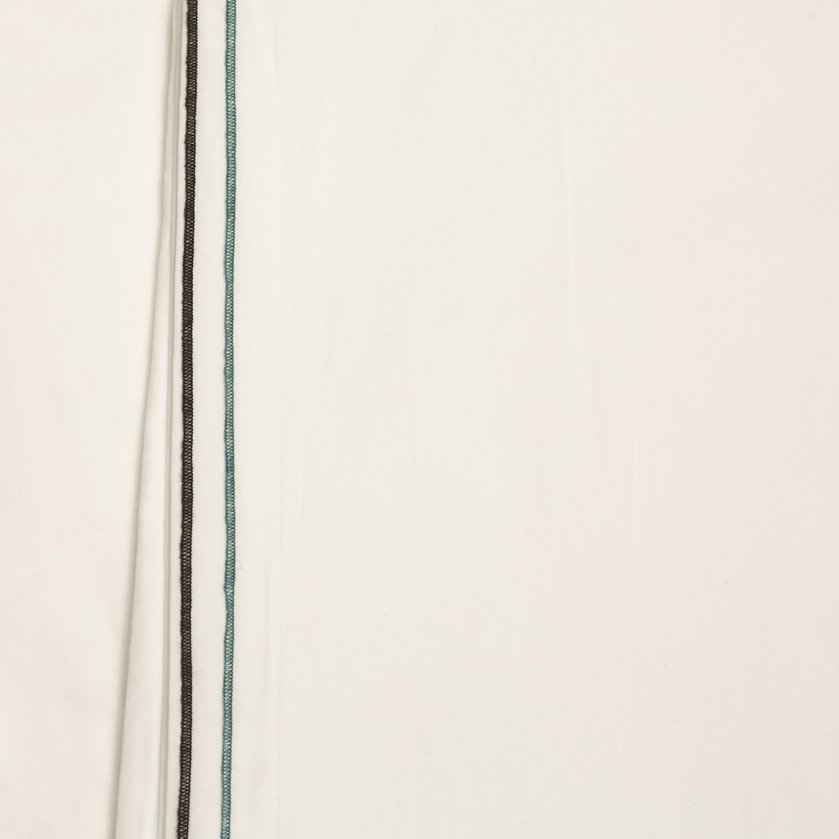 Housse de Couette Pensée, Neige - 260 x 240 cm - Percale de Coton Bio - image 2