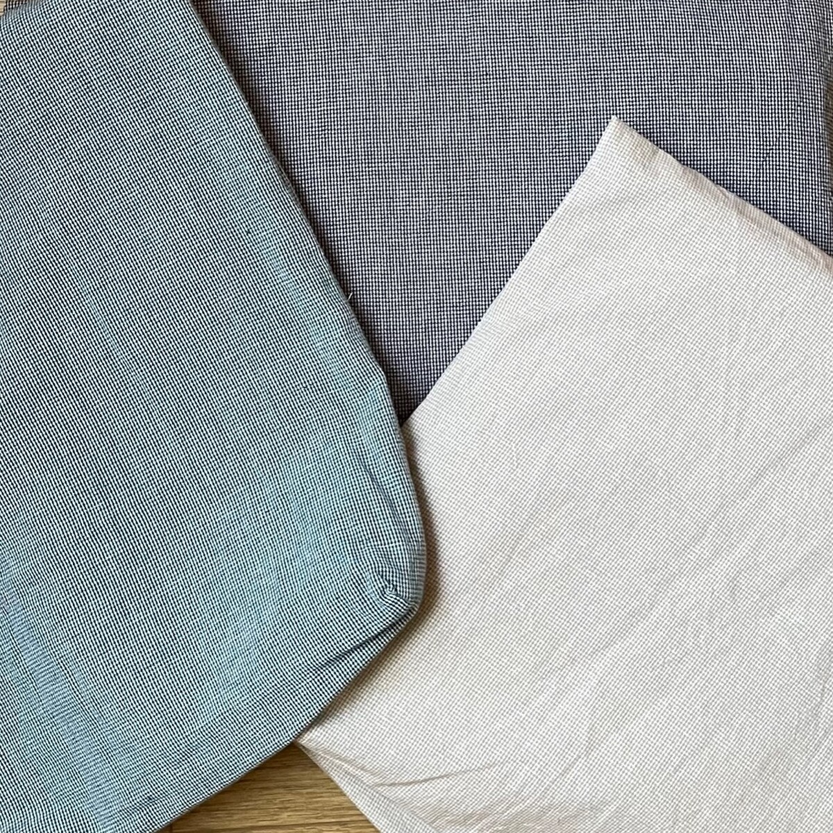 Pillowcases Morphee x2, Various colours - 70 x 50 cm - 100% Organic Cotton - image 2