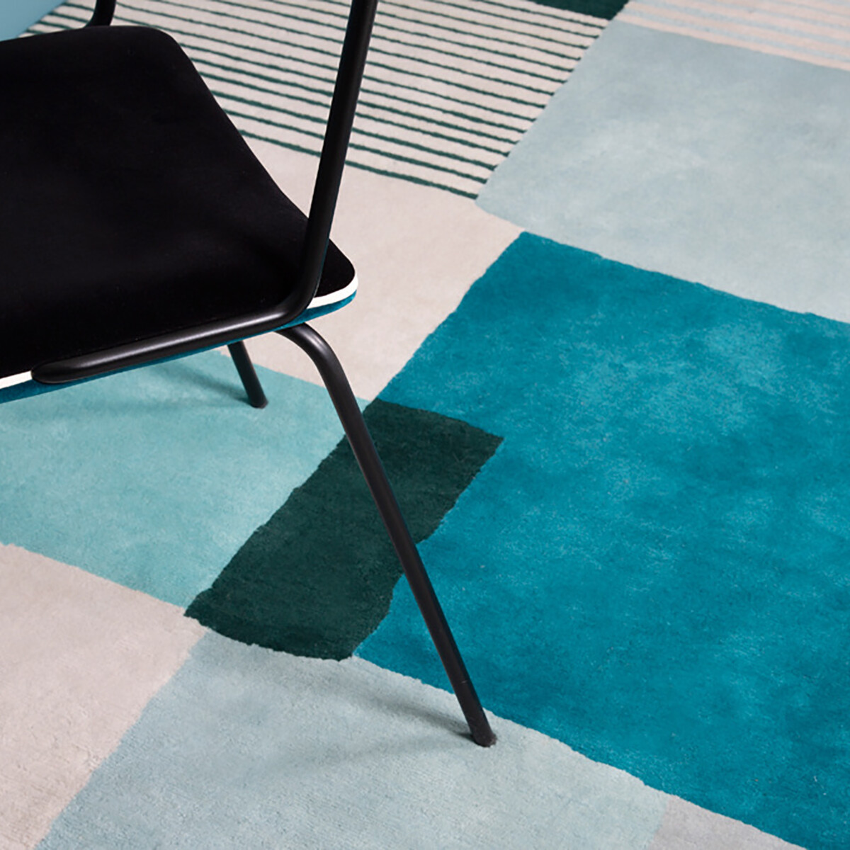 Carpet Boro, Blue - Different sizes - Wool / Cotton - image 2