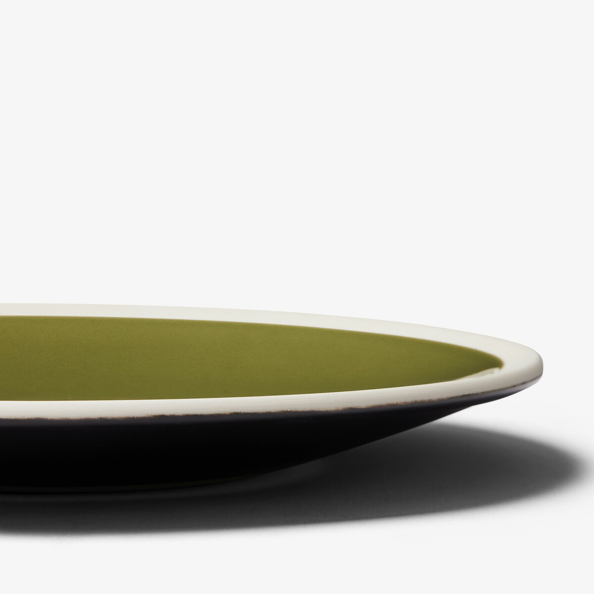 Assiette Plate Sicilia, Kaki - ø26 cm - Céramique - image 2