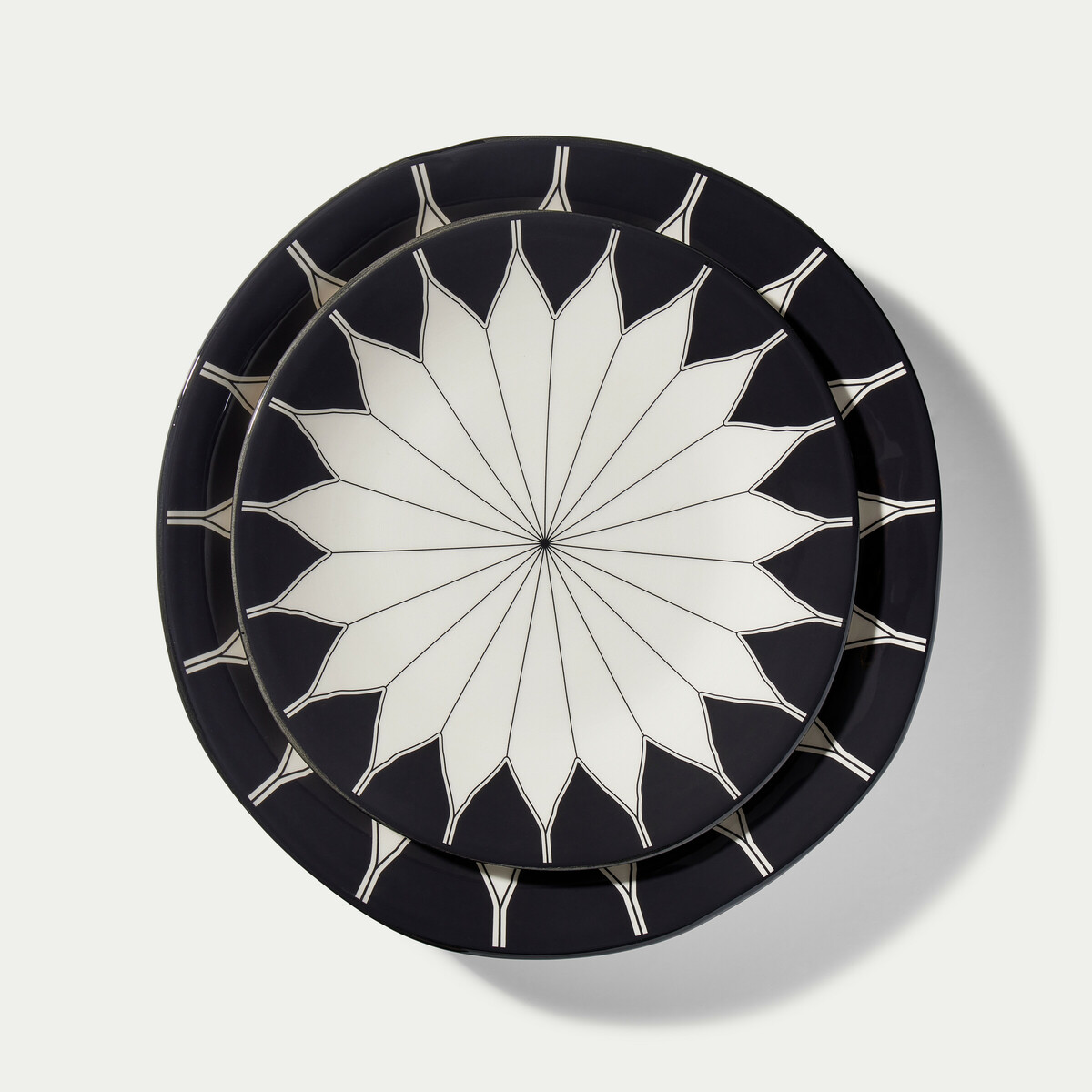 Assiette Plate Daria, Noir - ⌀29 cm - Céramique - image 2