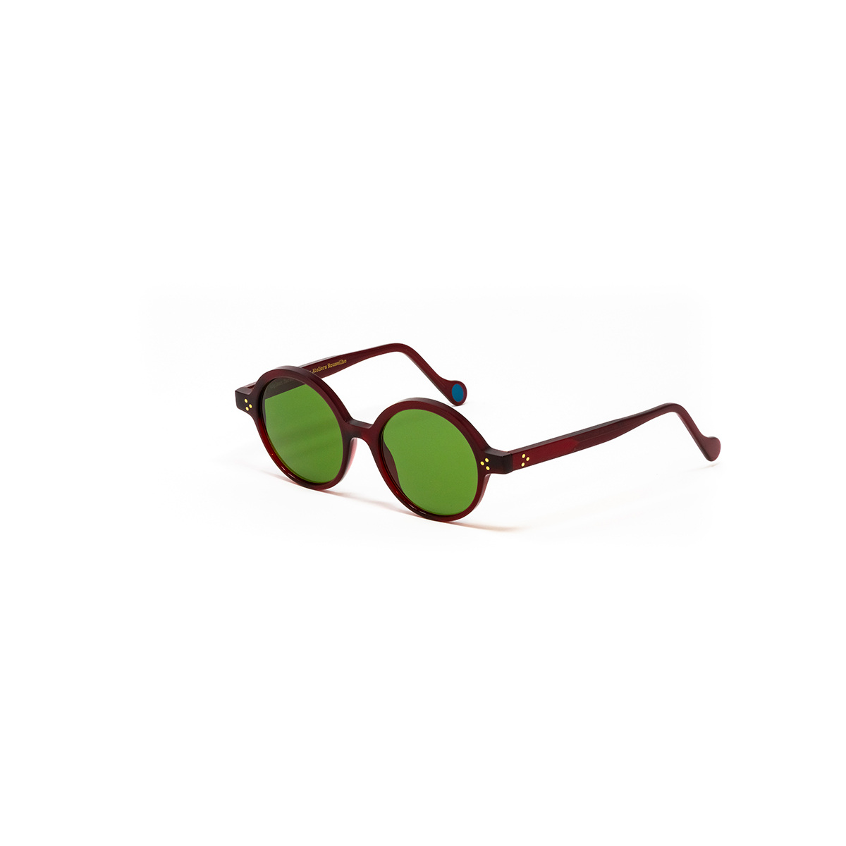 Sunglasses Patti, Bordeaux - Size 50-18 - Organic acetate - image 2