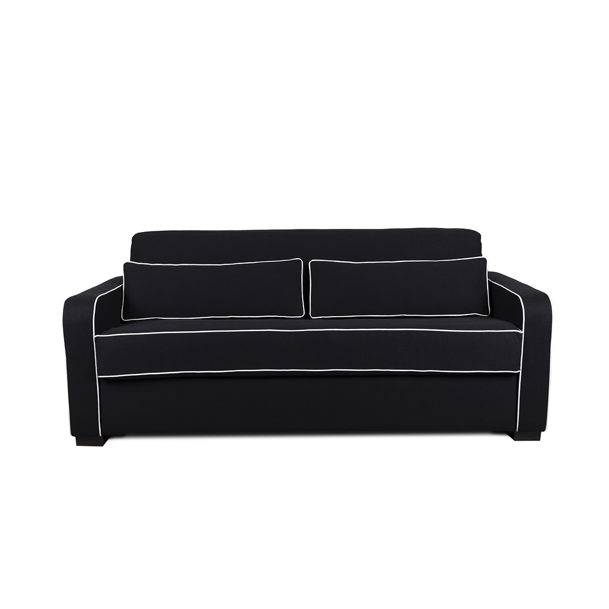 Marie Sofabed, Black / White - Various Sizes - Cotton - image 1