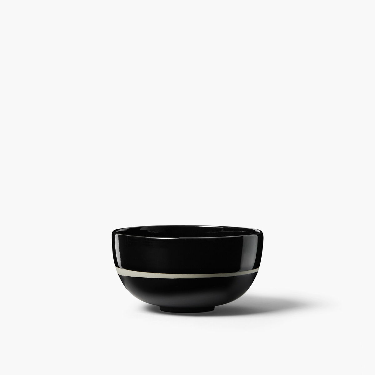 Salad bowl Sicilia, Black Radish - ø19 cm - Ceramic - image 1