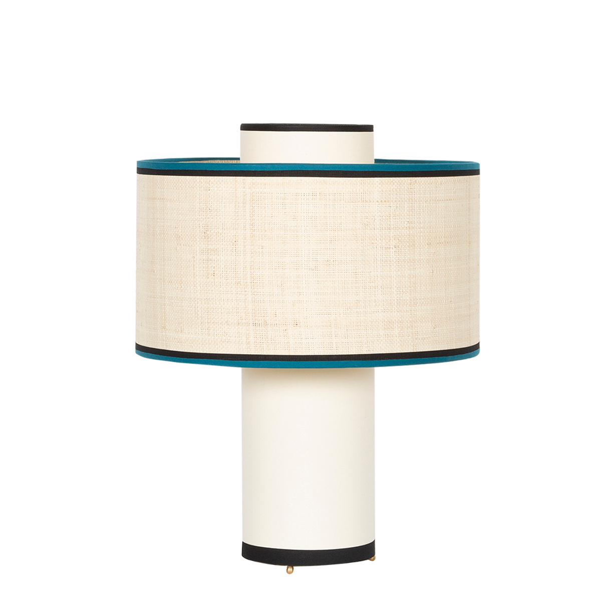 Table Lamp Bianca, Flap - ø36 x H45cm - Rabane and Cotton - image 1