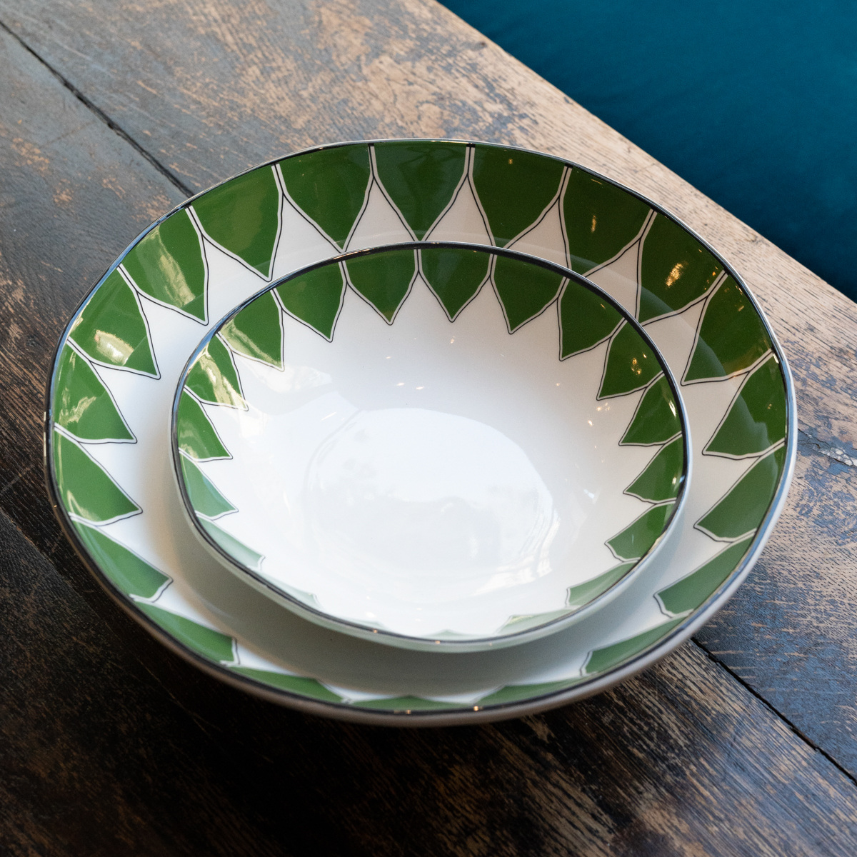 Soup Plate Daria, Black - ⌀23 cm - Ceramic - image 6