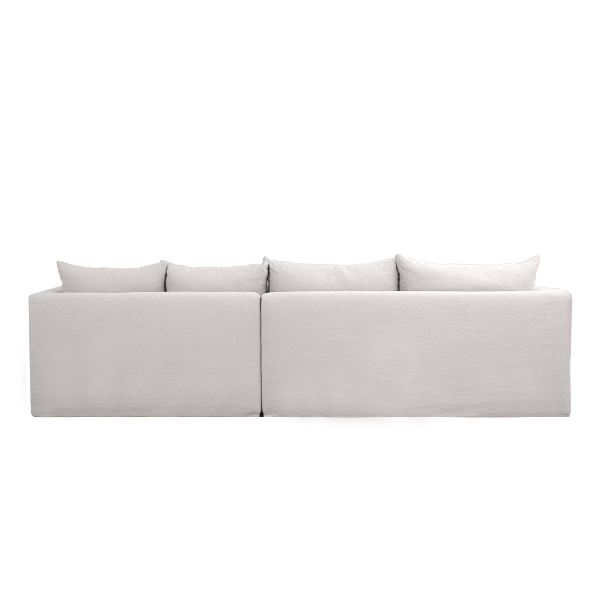 SuperBox corner sofa - Right angle, L335 x P180 x H85 cm - Linen - image 5