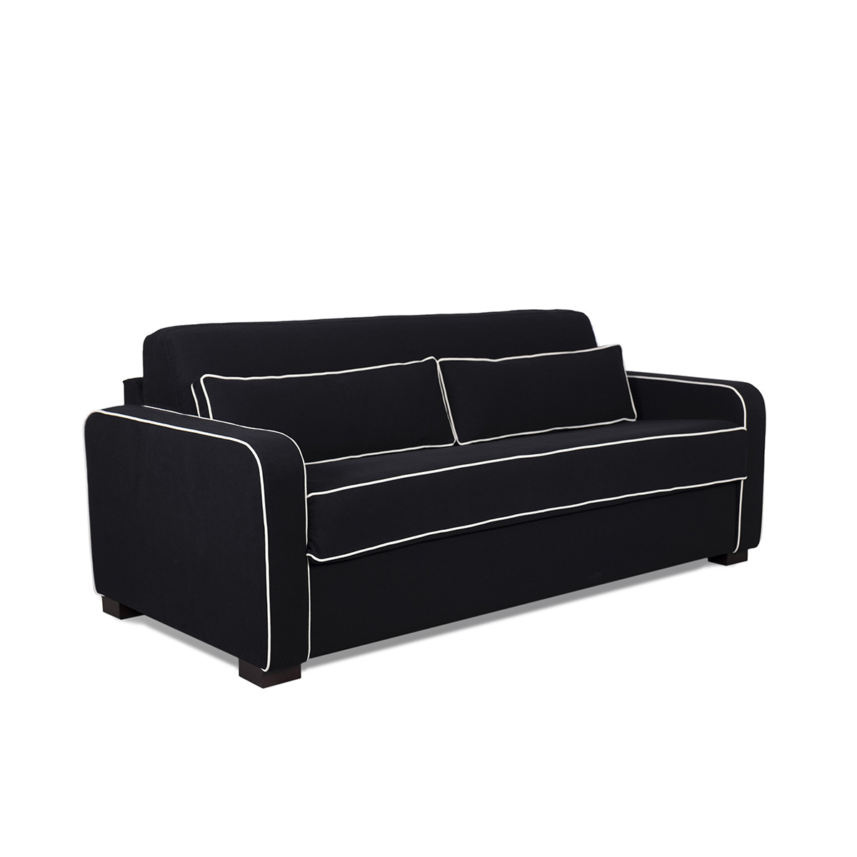 Marie Sofabed, Black / White - Various Sizes - Cotton - image 2