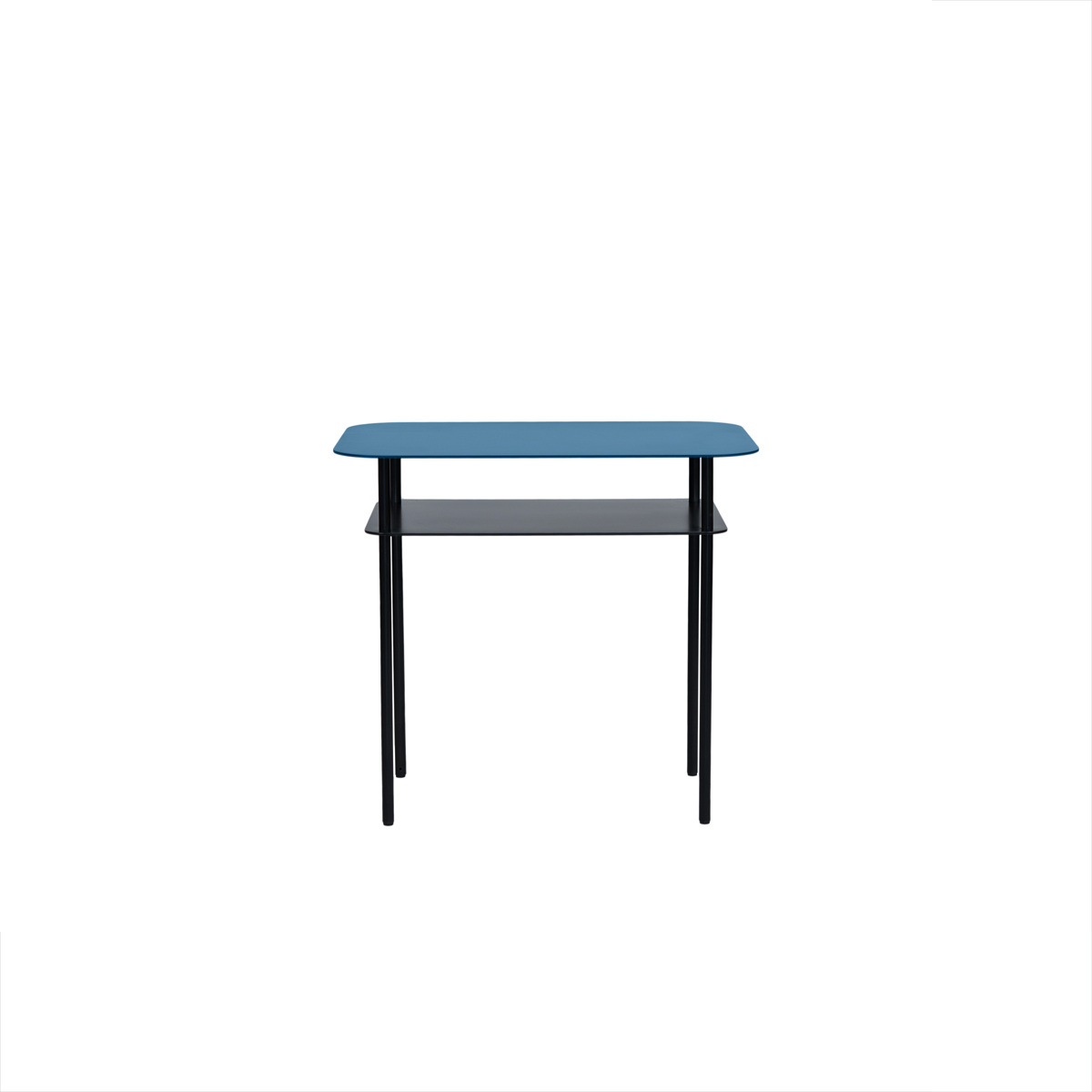 Side table Kara, Ecru - L60 x L40 x H55 cm - Raw steel Powder coated - image 6