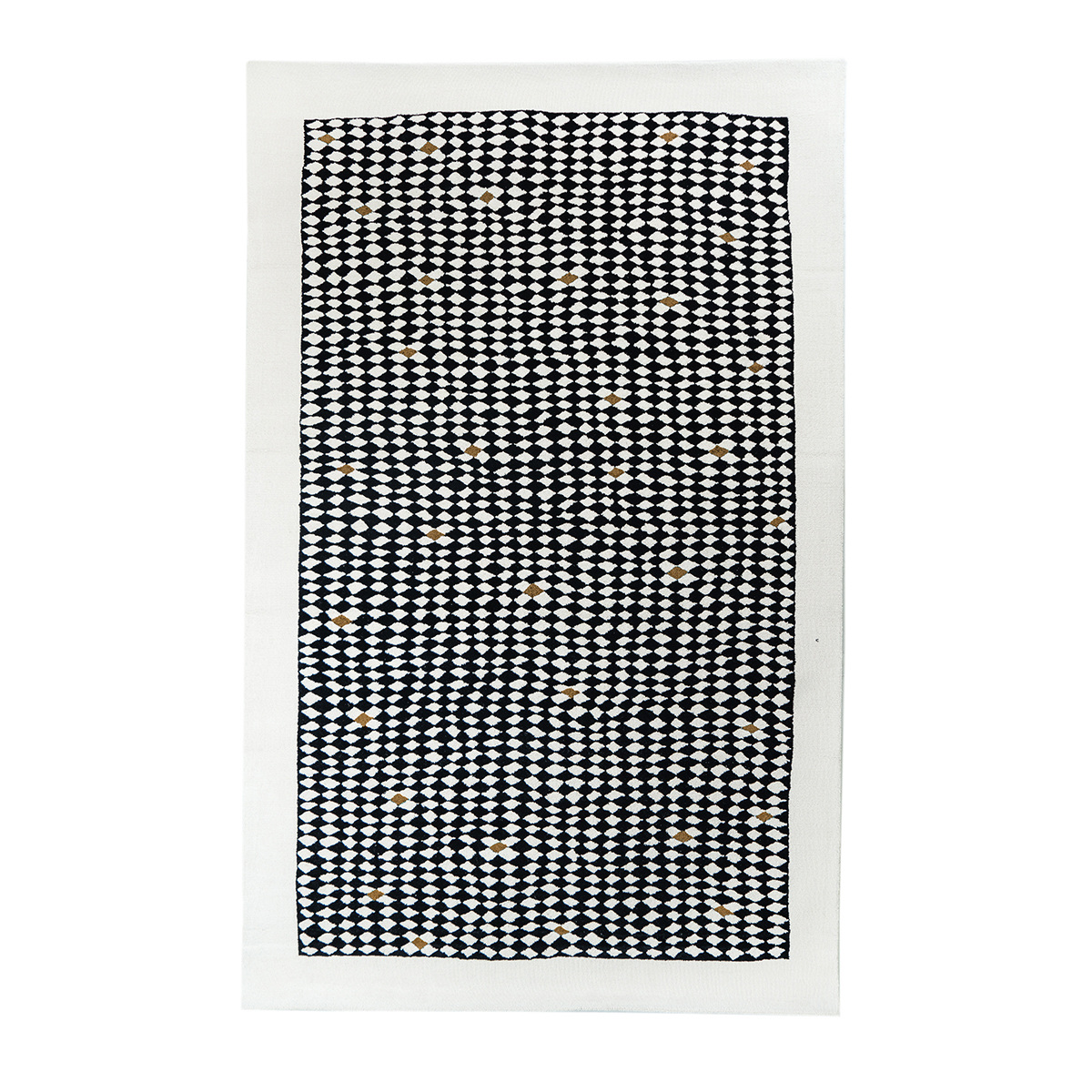 Carpet Atrium, Ochre - W200 x L300 cm - Wool / Cotton - image 1