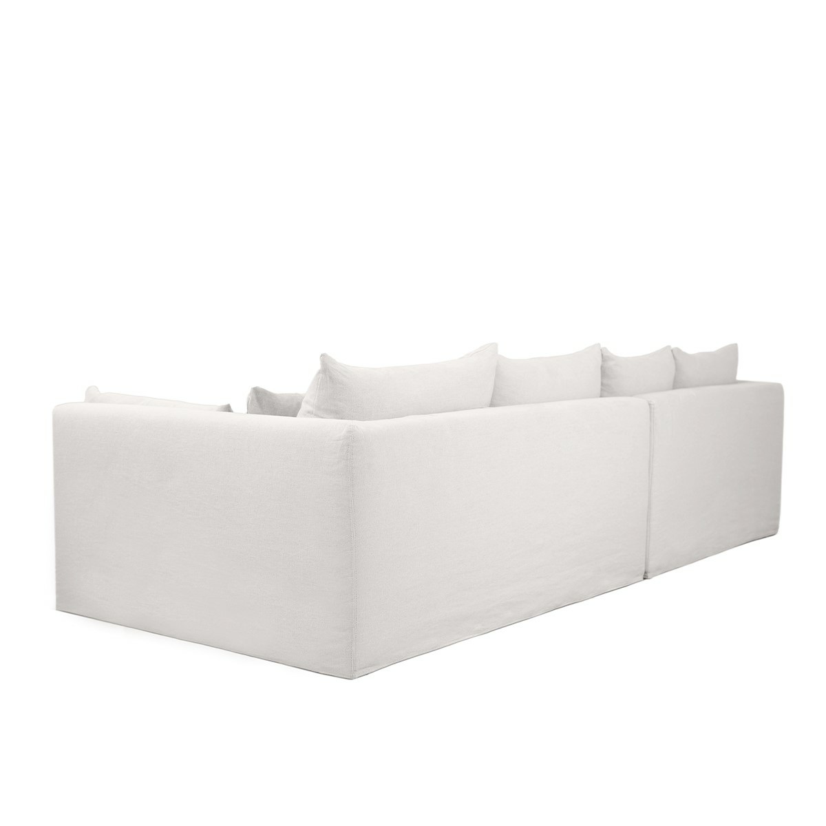 SuperBox corner sofa - Left angle, L300 x P180 x H85 cm - Linen - image 4