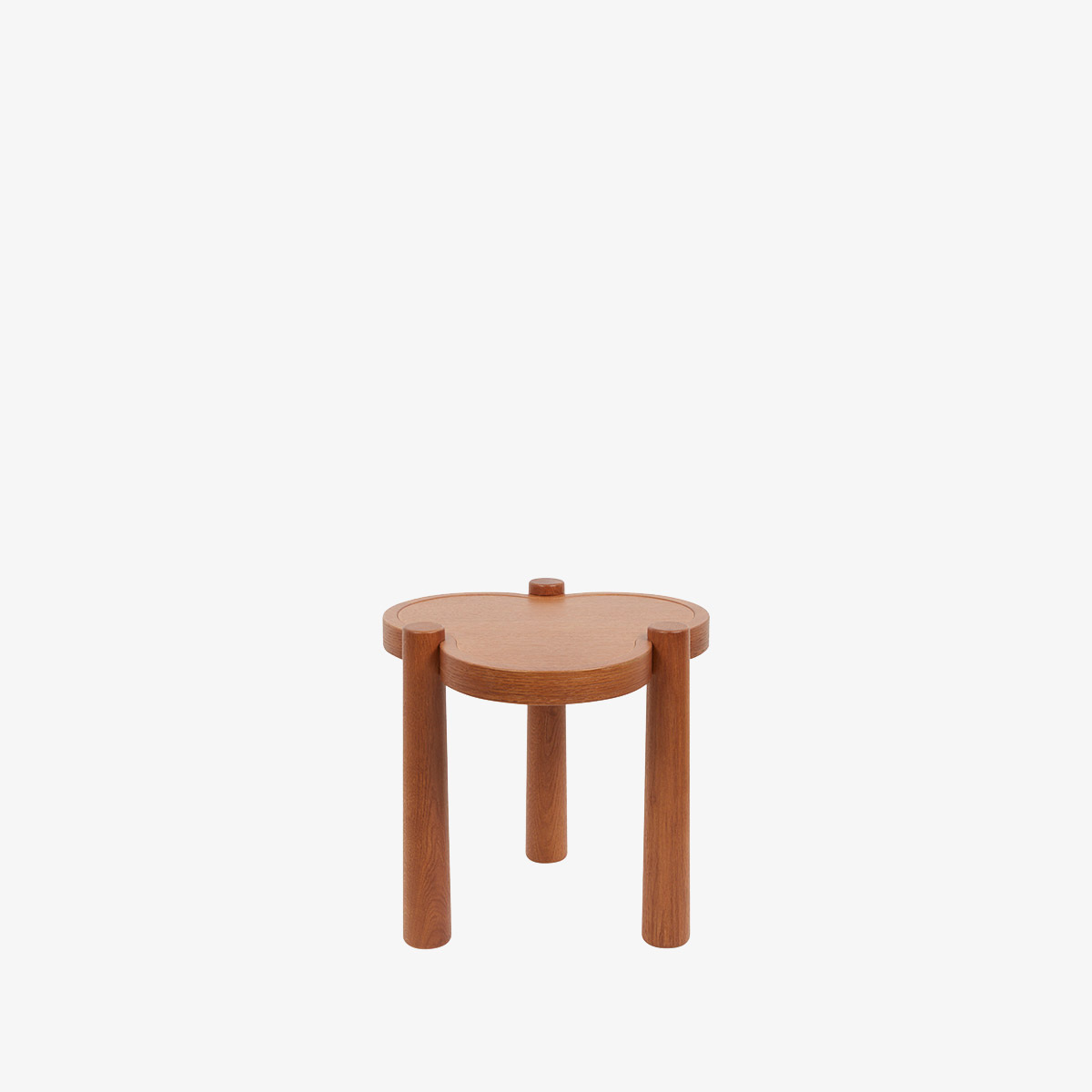Table Agapé, Chêne moyen - ø42 x H40 cm - Chêne - image 1