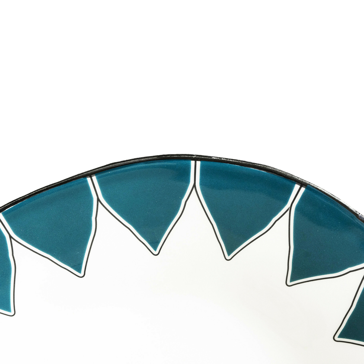 Assiette Plate Daria, Noir - ⌀29 cm - Céramique - image 7