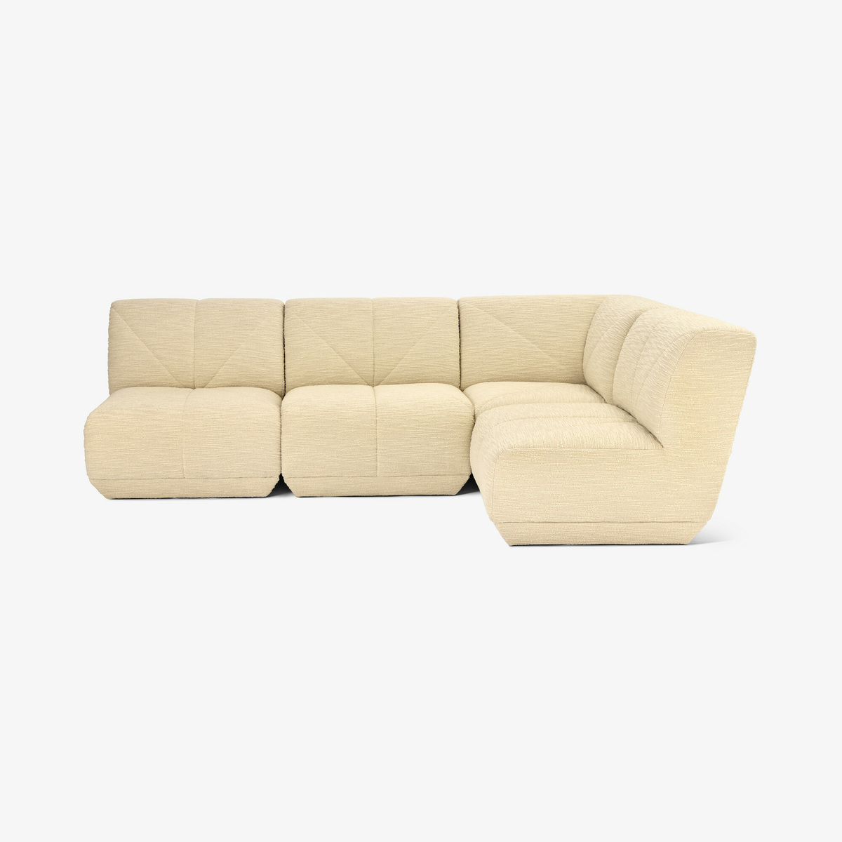 Chill Armchair, Off-White - Curl fabric - image 12