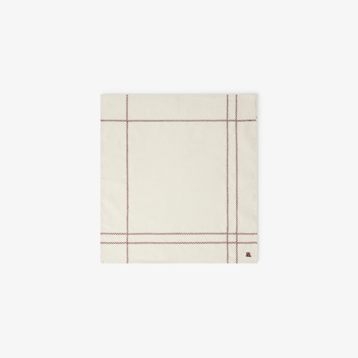 Serviette de table Libra, Aubergine - 45 x 45 cm - image 1